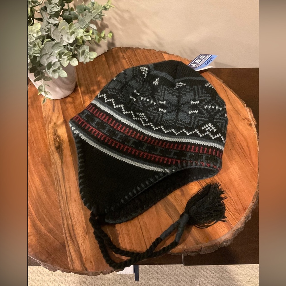 NWT Boys’ Winter Peruvian Beanie Hat